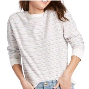 UNIVERSAL THREAD: Striped Sweatshirt